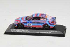 BMW M235i Team BMW Motorsport #235 Bovigdon 24 Hours of Nurburgring 2014 Minichamps 1:43 437142435 Metal