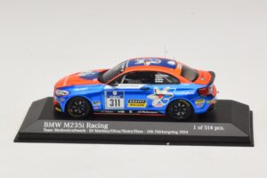 BMW M235i Team Medienkraftwerk #311 Di Martino / Olivo 24 Hours of Nurburgring 2014 Minichamps 1:43 437142411 Metal