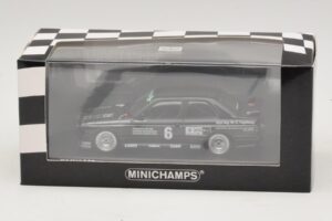 BMW M3 E30 #6 F. Grohs DTM 1987 Minichamps 1:43 430872006 Metal - imagem 4 de 4