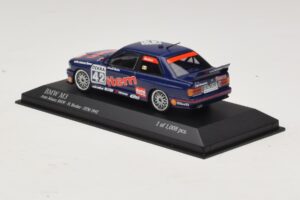 BMW M3 E30 Auto Maas #42 Becker DTM 1992 Minichamps 1:43 430922042 Metal - imagem 3 de 4