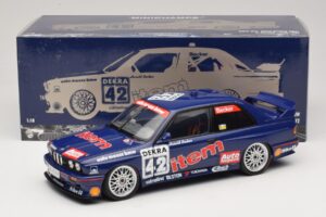 BMW M3 E30 Auto Maass #42 H. Becker DTM 1992 Minichamps 1:18 180922042 Metal - imagem 8 de 8