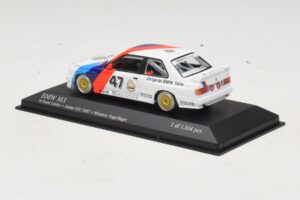BMW M3 E30 M-Team Linder #47 Vogt / Herger Winners ETC Zolder 1987 Minichamps 1:43 430872047 Metal - imagem 3 de 4