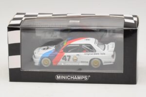 BMW M3 E30 M-Team Linder #47 Vogt / Herger Winners ETC Zolder 1987 Minichamps 1:43 430872047 Metal - imagem 4 de 4