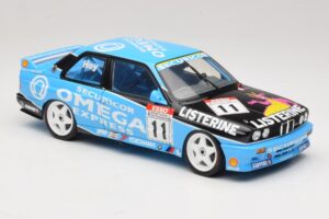 BMW M3 E30 Omega #11 W. Hoy BTCC Champion 1991 Minichamps 1:18 180912011 Metal - imagem 6 de 8