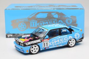 BMW M3 E30 Omega #11 W. Hoy BTCC Champion 1991 Minichamps 1:18 180912011 Metal - imagem 8 de 8