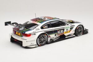 BMW M3 E92 DTM #21 M. Wittmann BMW Team MTEK 2013 Minichamps 1:18 100132221 Metal - imagem 3 de 8