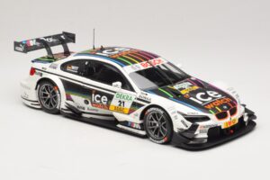 BMW M3 E92 DTM #21 M. Wittmann BMW Team MTEK 2013 Minichamps 1:18 100132221 Metal - imagem 6 de 8