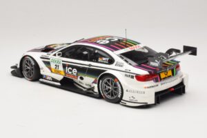BMW M3 E92 DTM #21 M. Wittmann BMW Team MTEK 2013 Minichamps 1:18 100132221 Metal - imagem 7 de 8