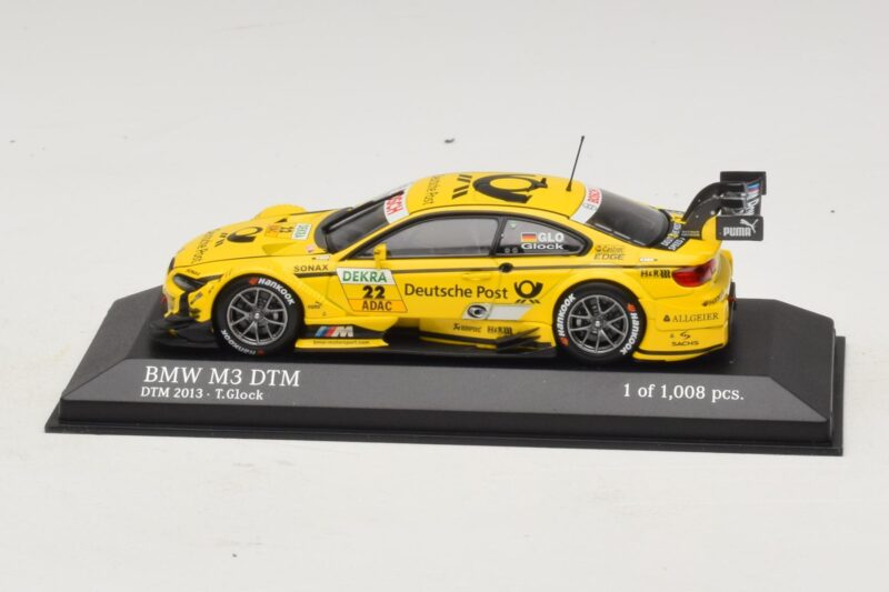 BMW M3 E92 DTM #22 T. Glock BMW Team MTEK DTM 2013 Minichamps 1:43 410132222 Metal