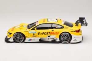 BMW M3 E92 DTM #8 D. Werner BMW Team Schnitzer 2012 Minichamps 1:18 100122208 Metal - imagem 4 de 8