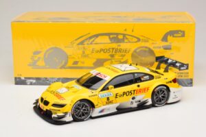 BMW M3 E92 DTM #8 D. Werner BMW Team Schnitzer 2012 Minichamps 1:18 100122208 Metal - imagem 8 de 8