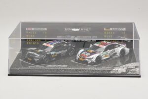 BMW M3 & M4 DTM Champions Set B. Spengler / M. Wittmann 2012 & 2014 Minichamps 1:43 412020723 Metal - imagem 4 de 5