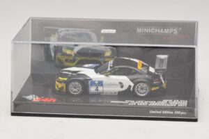 BMW Z4 GT3 Need for Speed Team #4 Hartung / Viebahn 24 Hours of Nürburgring 2011 Minichamps 1:43 437112904 Metal - imagem 4 de 5