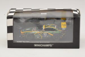 BMW Z4 GT3 Saudi Falcons #12 Al Faisal / Binladen 24 Hours of Dubai 2013 Minichamps 1:43 437132412 Metal - imagem 4 de 4