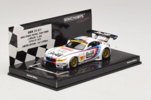 BMW Z4 GT3 Steiff #7 Muller / Ara Super GT 2015 Minichamps 1:43 447152007 Metal - imagem 2 de 5