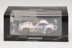 BMW Z4 GT3 Steiff #7 Muller / Ara Super GT 2015 Minichamps 1:43 447152007 Metal - imagem 5 de 5