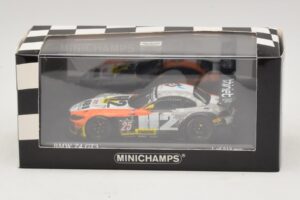 BMW Z4 GT3 TDS Racing #25 Hassid / Badey 24 Hours of Spa 2013 Minichamps 1:43 437132435 Metal - imagem 4 de 4
