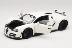 Bugatti Veyron Super Sport Branco Minichamps 1:18 100110844 Metal - imagem 2 de 8