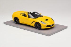 Chevrolet Corvette C7 Velocity Yellow BBR 1:18 BLM1815E Resina - imagem 4 de 6