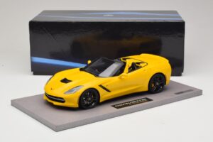 Chevrolet Corvette C7 Velocity Yellow BBR 1:18 BLM1815E Resina - imagem 6 de 6