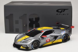 Chevrolet Corvette C8.R Cinzento GT Spirit 1:18 GT307 Resina - imagem 6 de 6
