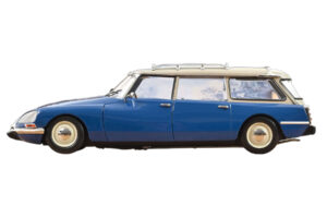 Citroën DS 21 Break Danube Blue Norev 1:18 181772 Metal - imagem 4 de 4