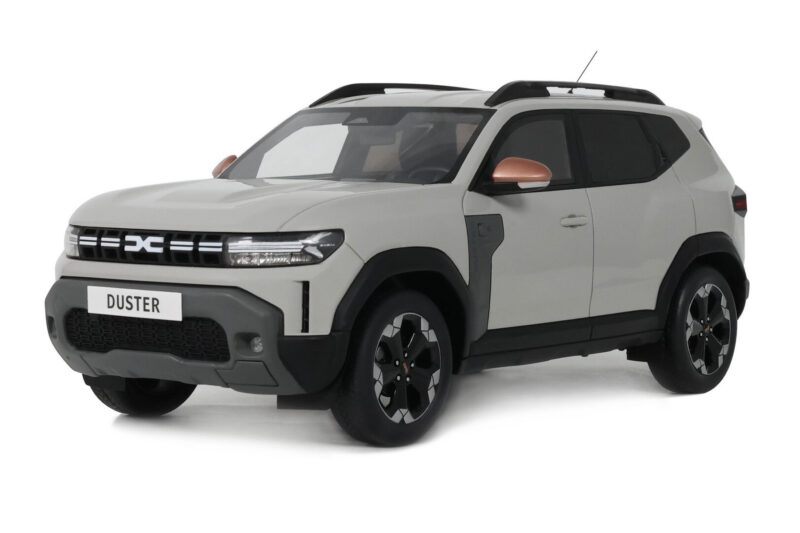 Dacia Duster Mk3 Extreme TCe 130 4x4 Beige Sandstone Otto 1:18 Dacia Duster Mk3 Extreme TCe 130 4x4 Beige Sandstone Otto 1:18 OT1258 Resina