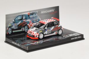 Fiat 500 Abarth Assetto Corse #399 Autohaus Winz VLN 2010 Minichamps 1:43 437101299 Metal - imagem 2 de 5