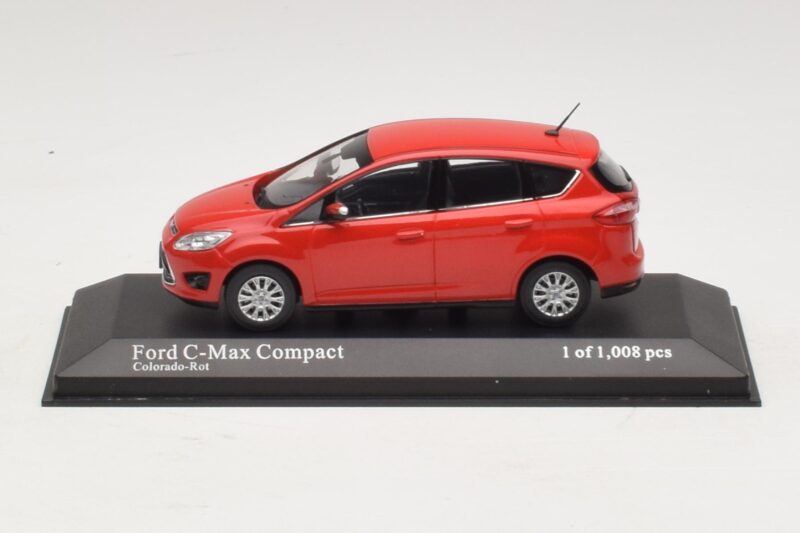 Ford C-Max Compact Vermelho Minichamps 1:43 Ford C-Max Compact Vermelho Minichamps 1:43 400089000 Metal