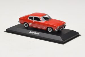 Ford Capri I Vermelho Maxichamps 1:43 940085500 Metal - imagem 3 de 4