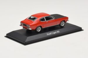Ford Capri I Vermelho Com Capô Preto Maxichamps 1:43 940085801 Metal - imagem 2 de 4