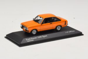 Ford Escort 1600 Sport Mk2 Laranja Minichamps 1:43 400084471 Metal - imagem 2 de 4