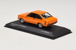 Ford Escort 1600 Sport Mk2 Laranja Minichamps 1:43 400084471 Metal - imagem 3 de 4