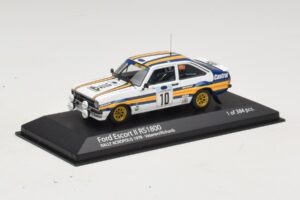 Ford Escort Mk2 RS1800 #10 A. Vatanen / D. Richards Rally Acropolis 1978 Minichamps 1:43 400808410 Metal - imagem 2 de 4