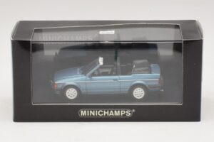Ford Escort Mk3 Cabriolet Azul Metálico Minichamps 1:43 400085030 Metal - imagem 4 de 4