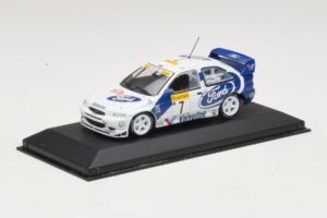 Ford Escort WRC #7 J. Kankkunen / J. Repo Rally Monte Carlo 1998 Minichamps 1:43 430988707 Metal - imagem 2 de 4