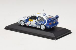 Ford Escort WRC #7 J. Kankkunen / J. Repo Rally Monte Carlo 1998 Minichamps 1:43 430988707 Metal - imagem 3 de 4