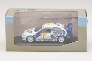 Ford Escort WRC #7 J. Kankkunen / J. Repo Rally Monte Carlo 1998 Minichamps 1:43 430988707 Metal - imagem 4 de 4