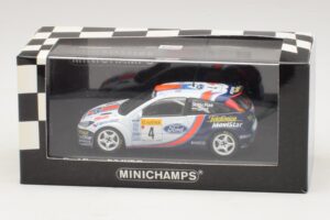 Ford Focus RS WRC #4 C. McRae / N. Grist Rally Monte Carlo 2001 Minichamps 1:43 430018904 Metal - imagem 4 de 4