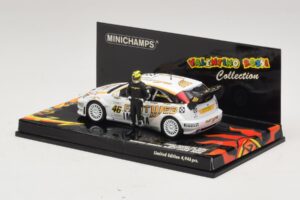 Ford Focus RS WRC #46 V. Rossi / C. Cassina Monza Rally Show 2006 Minichamps 1:43 436068446 Metal - imagem 3 de 5