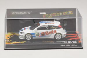 Ford Focus RS WRC #46 V. Rossi / C. Cassina RAC Rally 2007 Minichamps 1:43 400078446 Metal - imagem 4 de 5