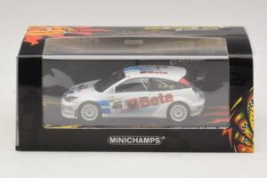 Ford Focus RS WRC #46 V. Rossi / C. Cassina RAC Rally 2007 Minichamps 1:43 400078446 Metal - imagem 5 de 5