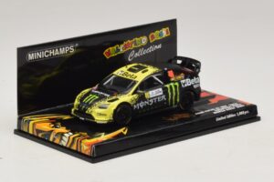 Ford Focus RS WRC #46 V. Rossi / C. Cassina Monza Rally Show 2009 Minichamps 1:43 400098946 Metal - imagem 2 de 5