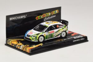 Ford Focus RS WRC #46 V. Rossi / C. Cassina RAC Rally 2008 Minichamps 1:43 400088146 Metal - imagem 2 de 5
