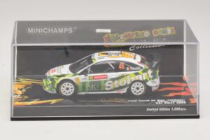 Ford Focus RS WRC #46 V. Rossi / C. Cassina RAC Rally 2008 Minichamps 1:43 400088146 Metal - imagem 4 de 5