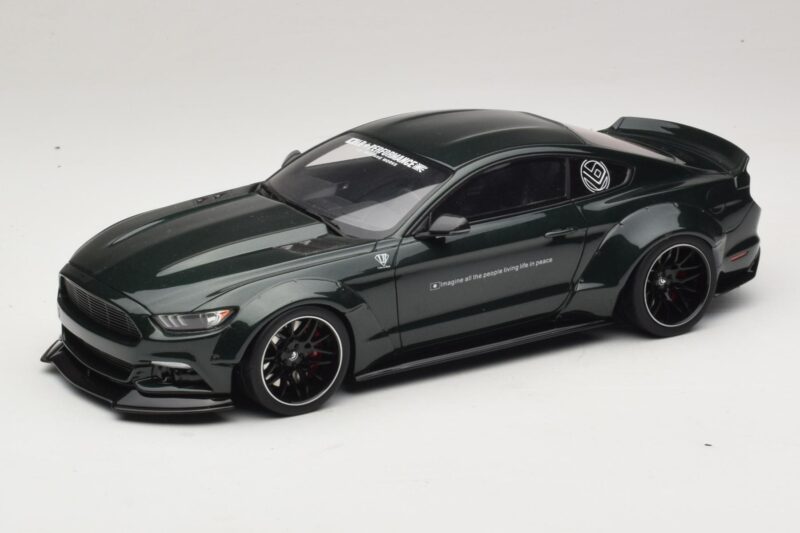 Ford Mustang Liberty Walk Verde GT Spirit 1:18 GT838 Resina