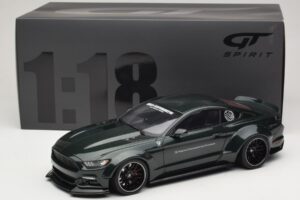 Ford Mustang Liberty Walk Verde GT Spirit 1:18 GT838 Resina - imagem 6 de 6