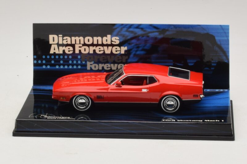 Ford Mustang Mach 1 Bond Collection Minichamps 1:43 Ford Mustang Mach 1 Bond Collection Minichamps 1:43 436087120 Metal