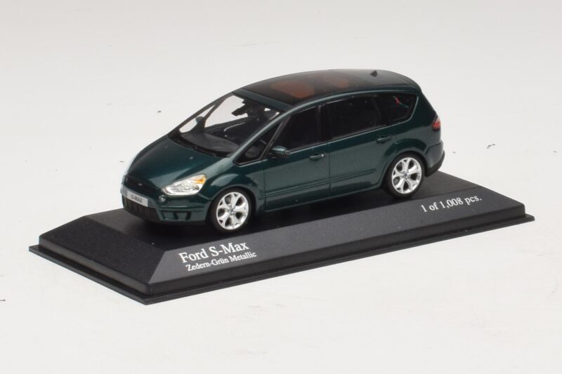 Ford S-Max Verde Metálico Minichamps 1:43 Ford S-Max Verde Metálico Minichamps 1:43 400085401 Metal