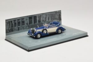 Horch 853 Cabriolet Azul Minichamps 1:43 436012032 Metal - imagem 2 de 5